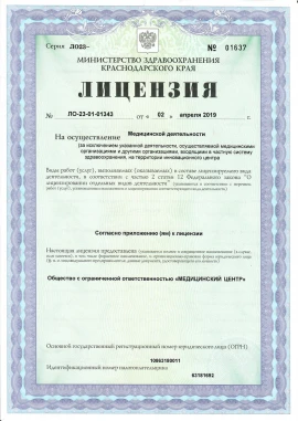 Лицензия